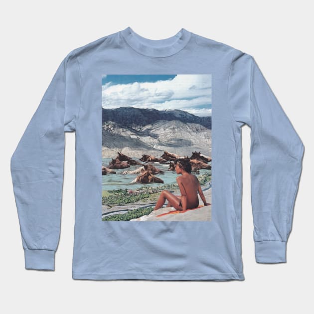 Flood Long Sleeve T-Shirt by Lerson Pannawit